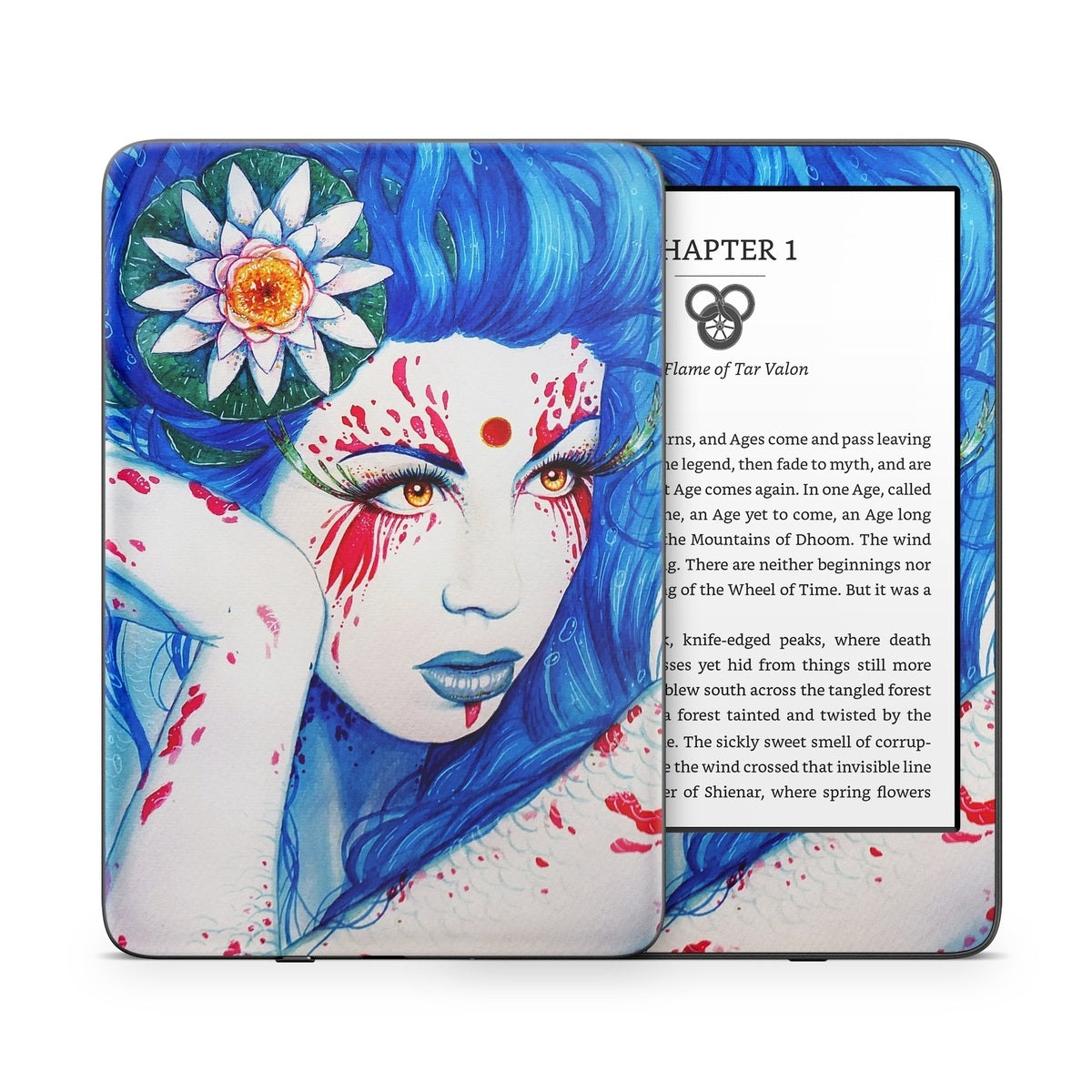 Lady Koi - Amazon Kindle Skin