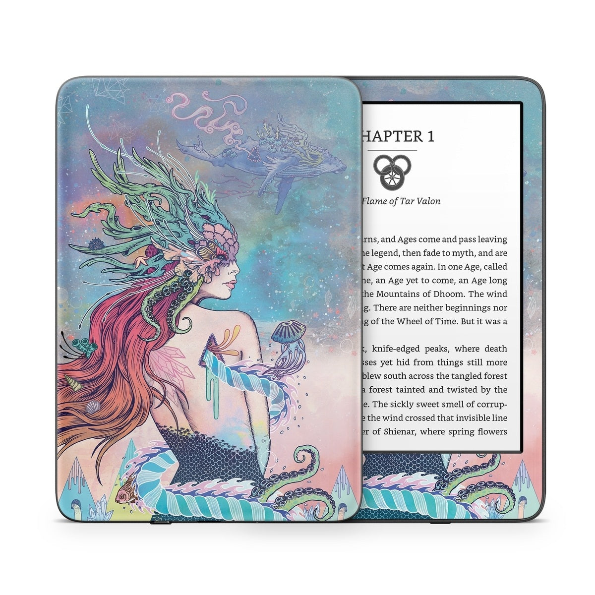 Last Mermaid - Amazon Kindle Skin