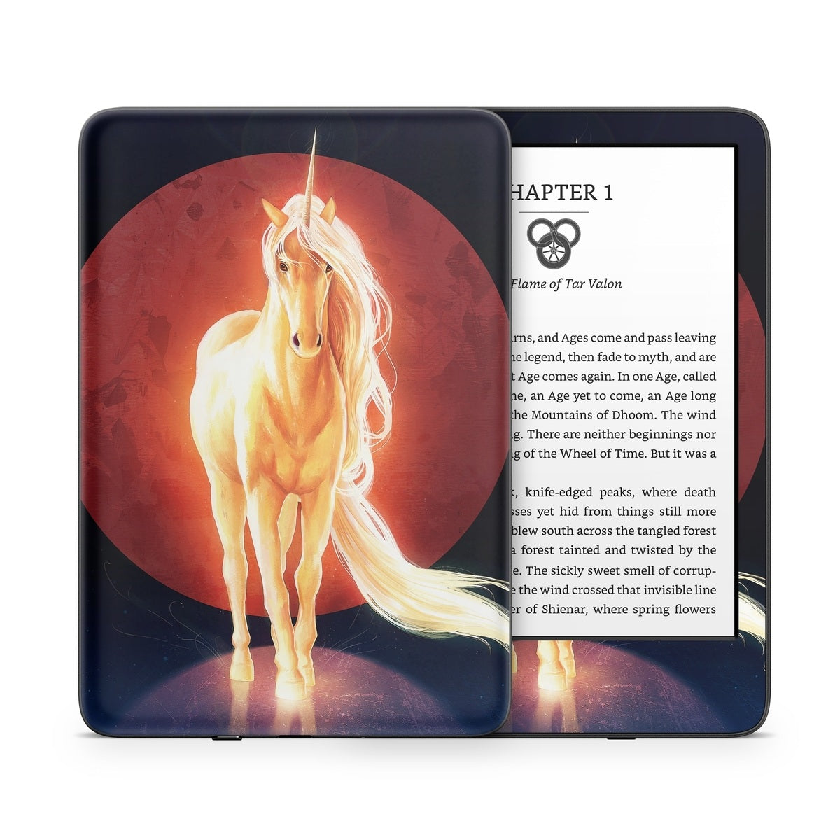 Last Unicorn - Amazon Kindle Skin