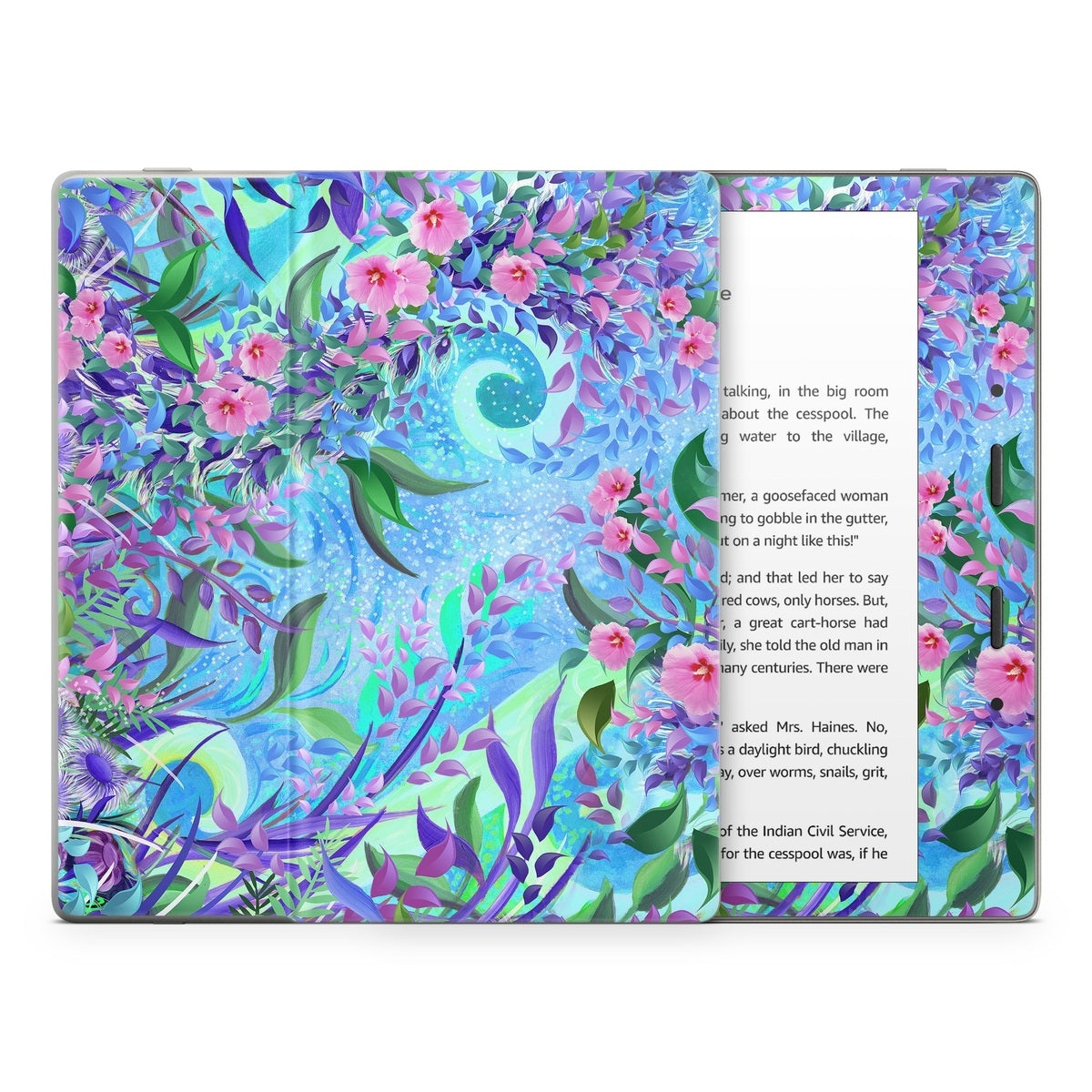 Lavender Flowers - Amazon Kindle Skin