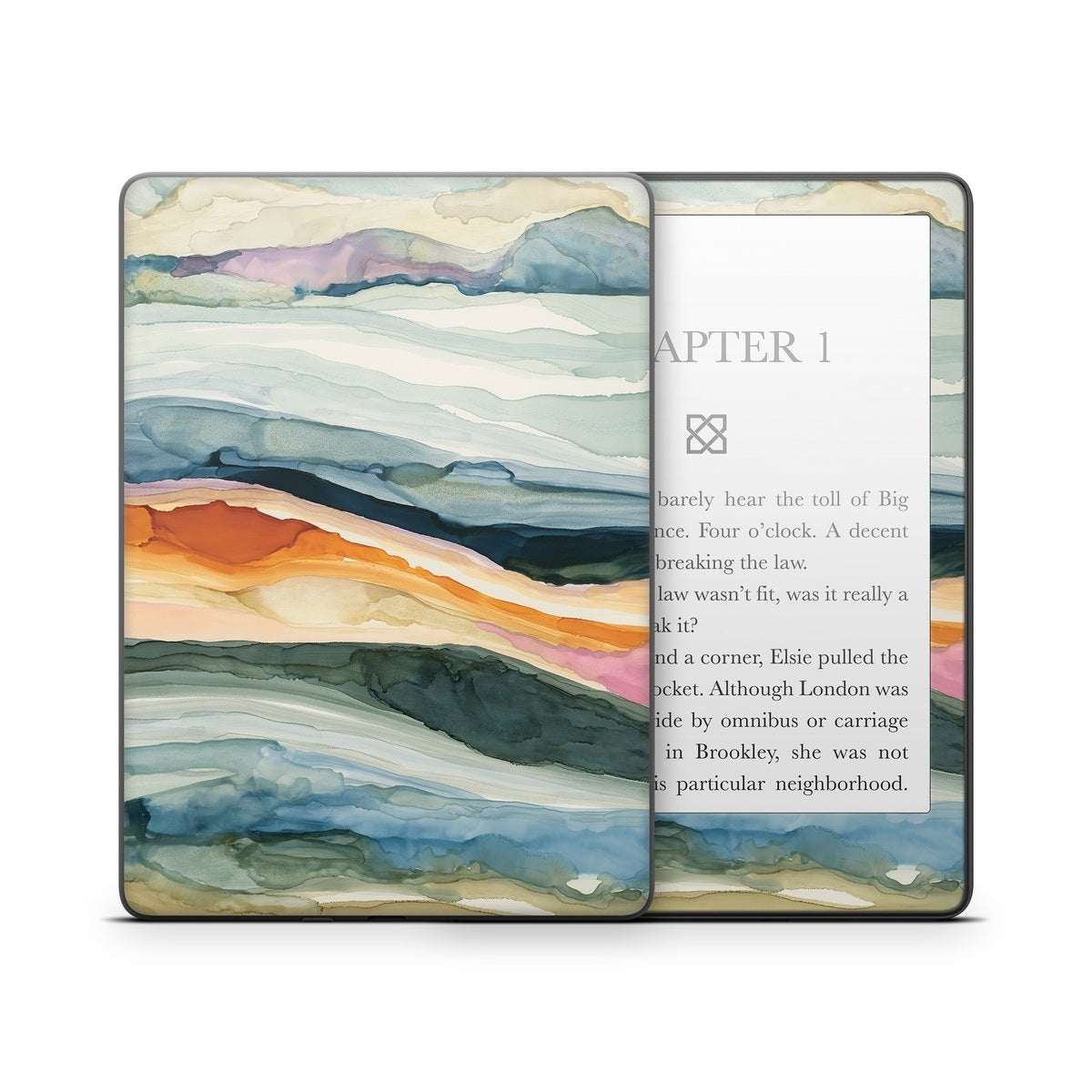 Layered Earth - Amazon Kindle Skin