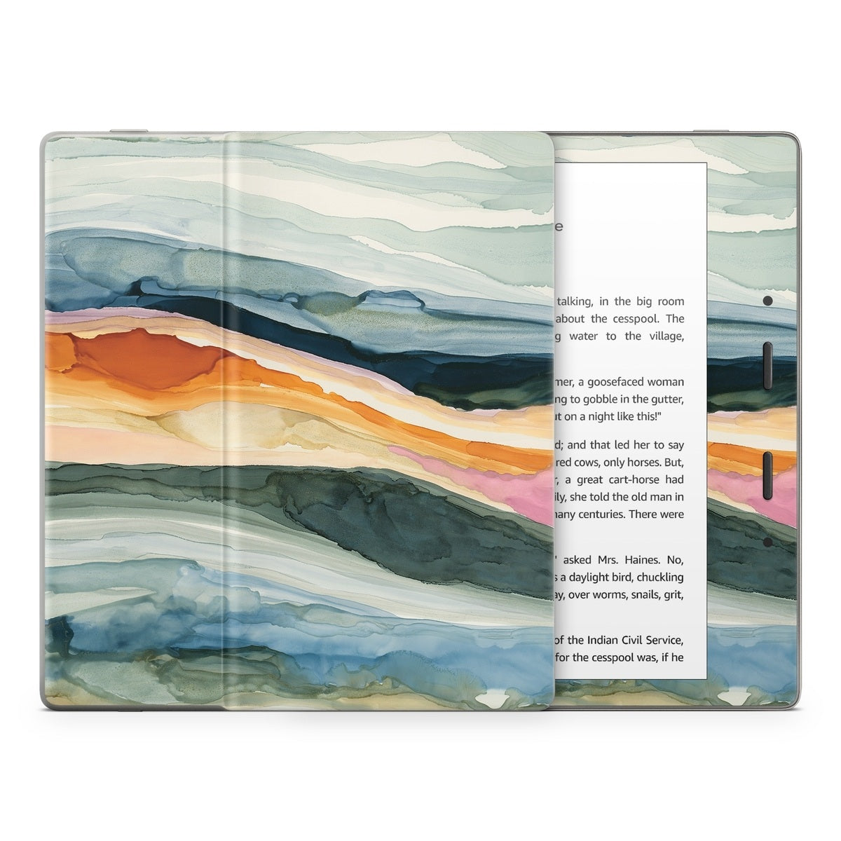 Layered Earth - Amazon Kindle Skin