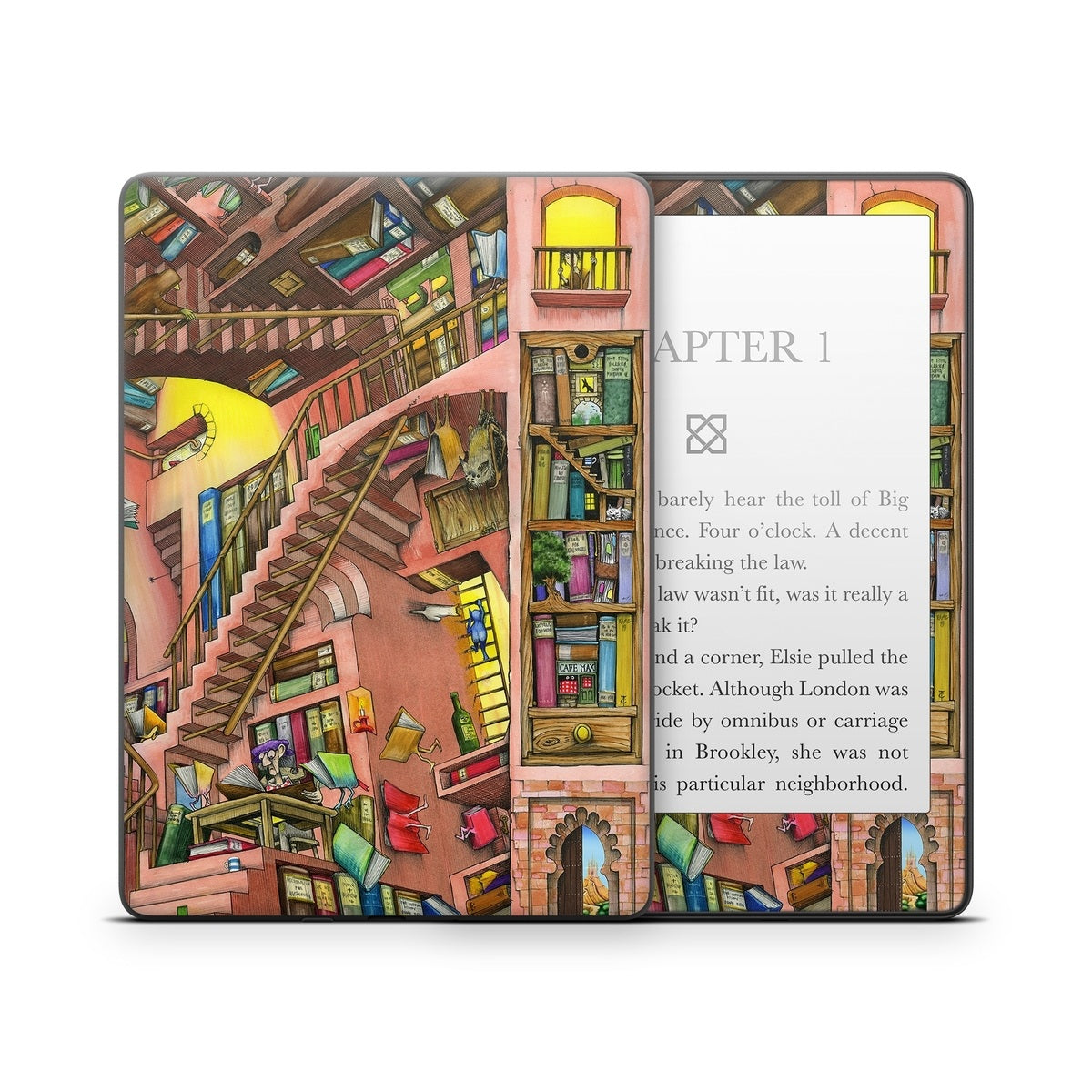 Library Magic - Amazon Kindle Skin