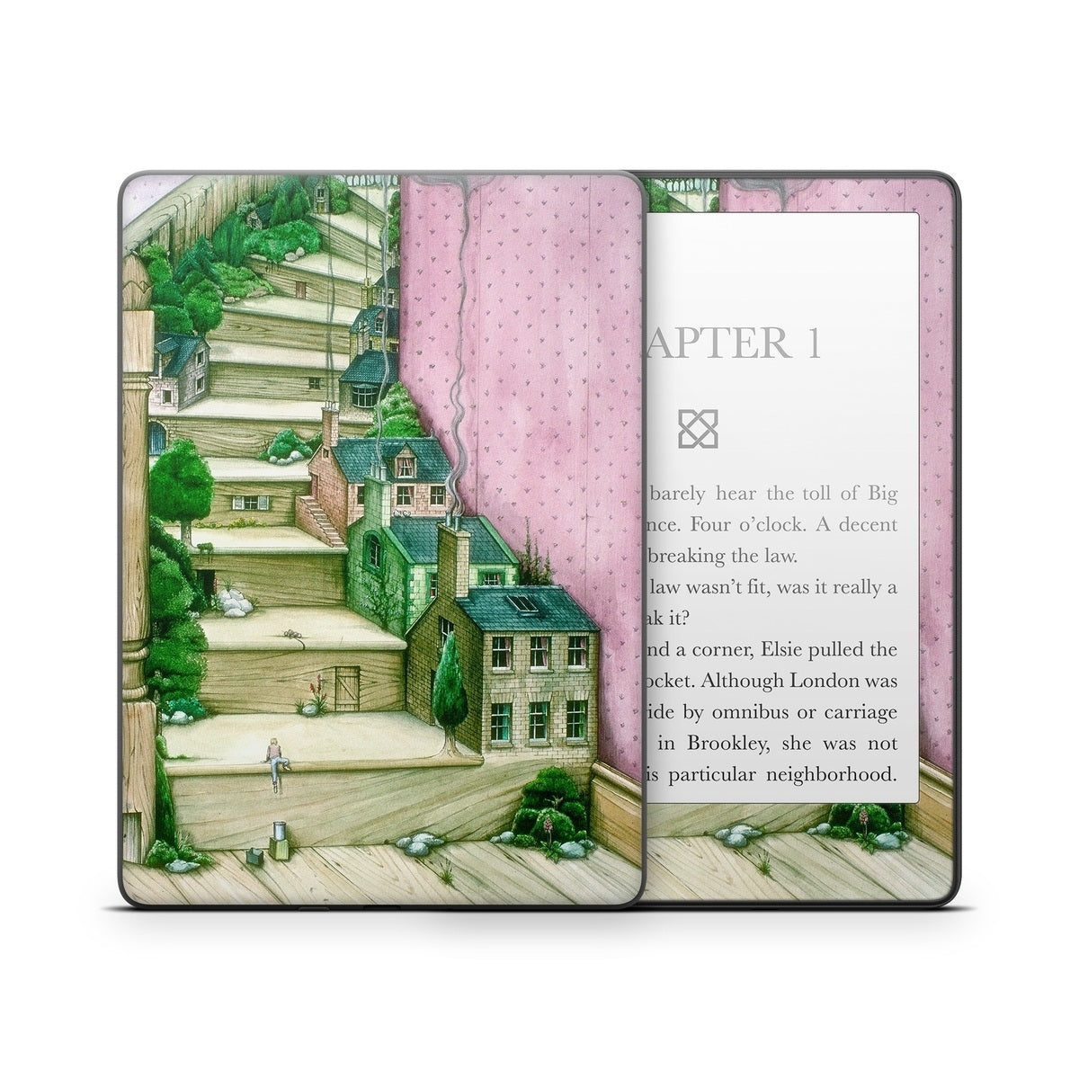 Living Stairs - Amazon Kindle Skin