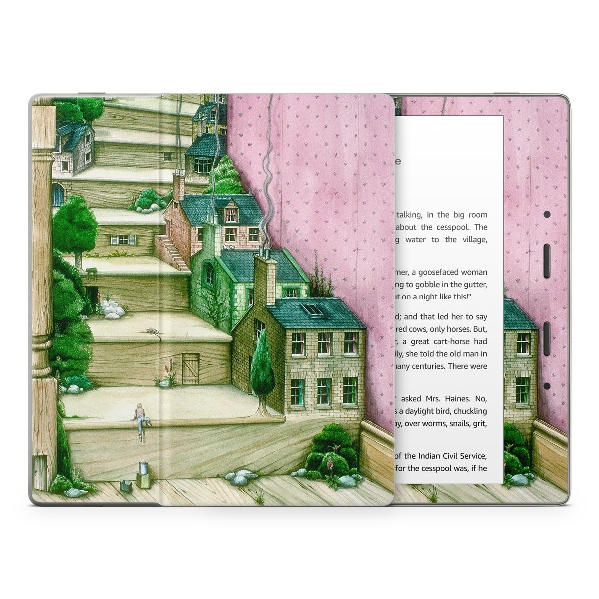 Living Stairs - Amazon Kindle Skin