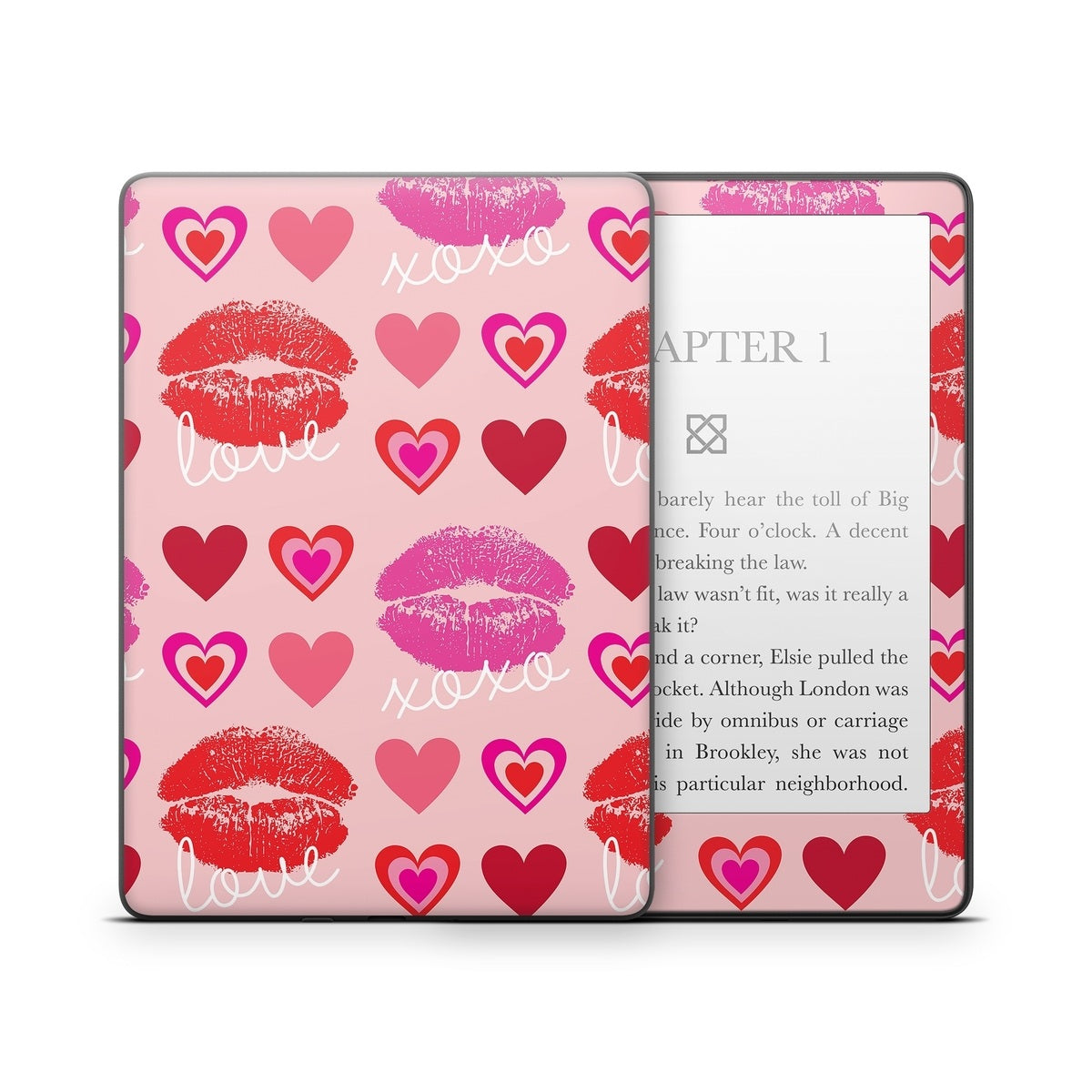 Love Hugs Kisses - Amazon Kindle Skin