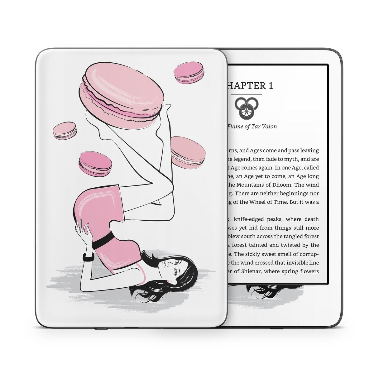 Macaron Girl - Amazon Kindle Skin