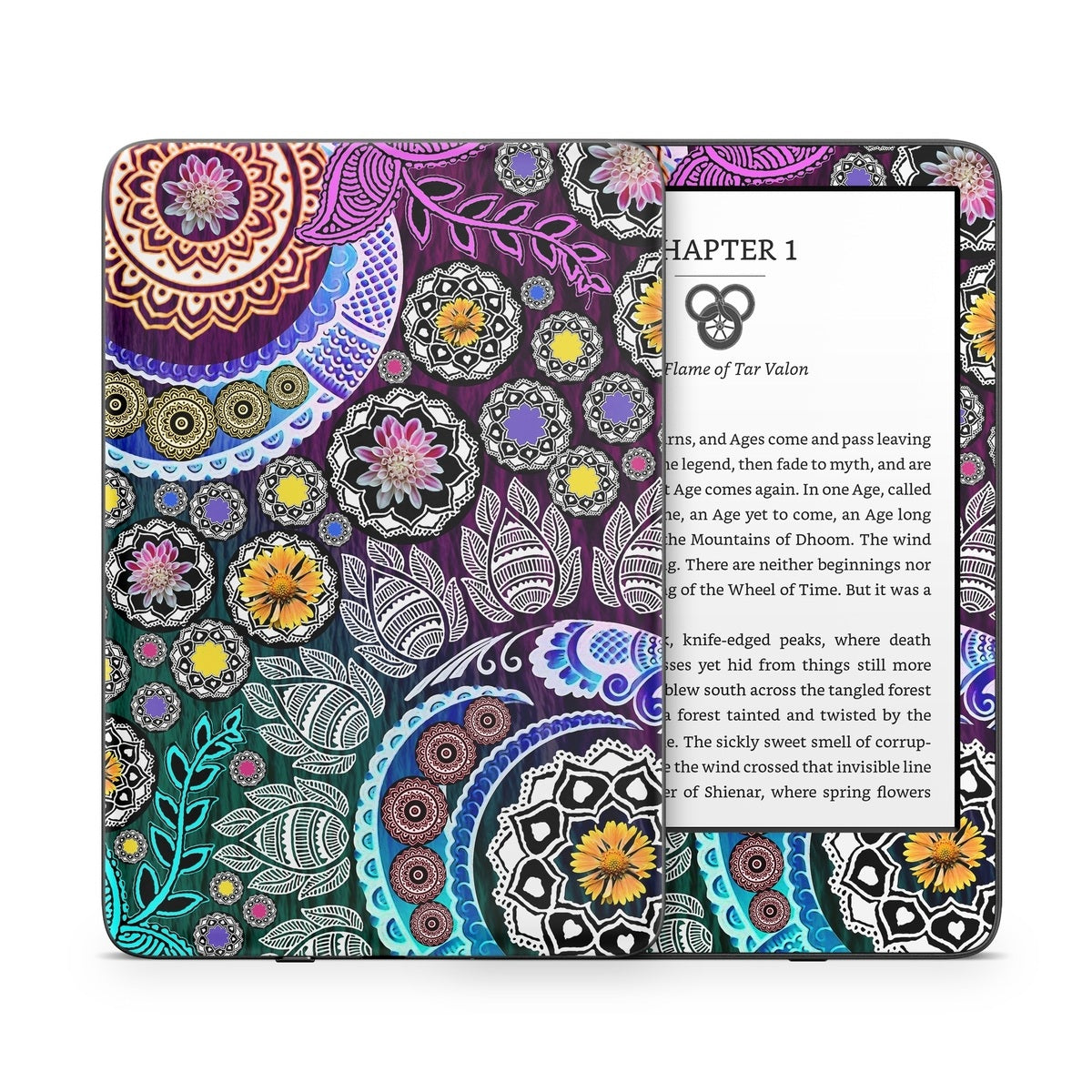 Mehndi Garden - Amazon Kindle Skin