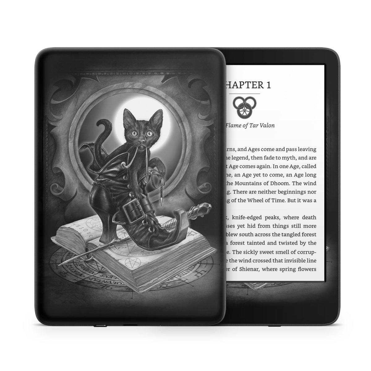 Midnight Mischief - Amazon Kindle Skin