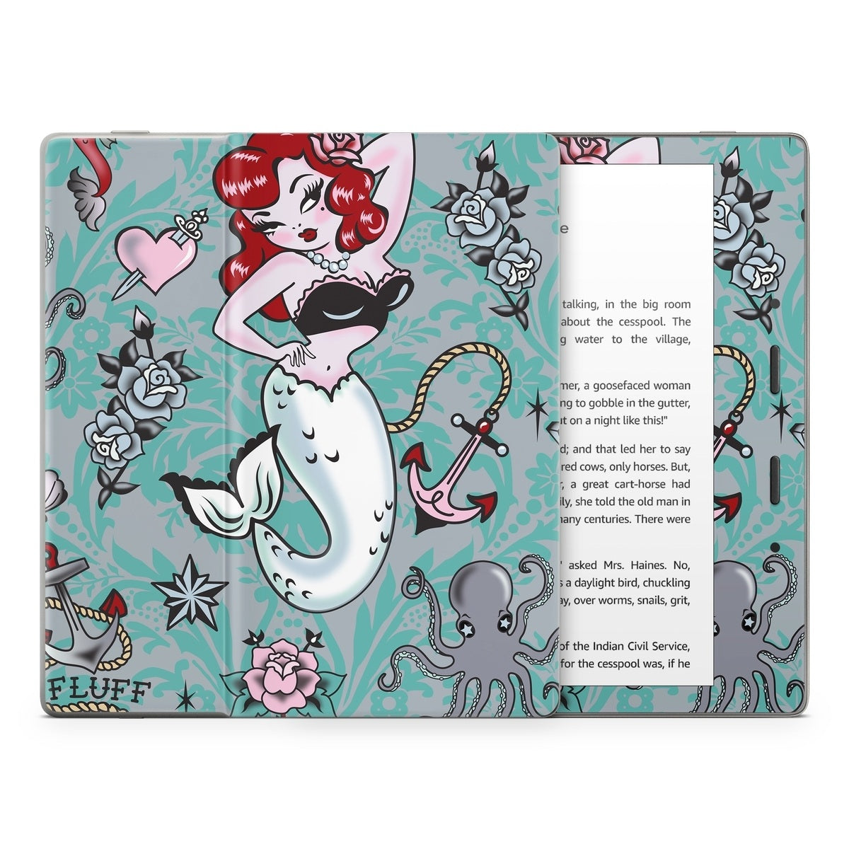 Molly Mermaid - Amazon Kindle Skin