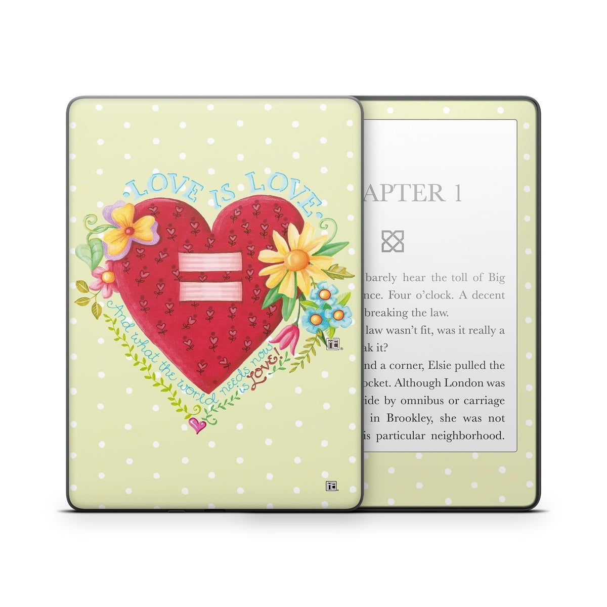 Love Is What We Need - Amazon Kindle Skin