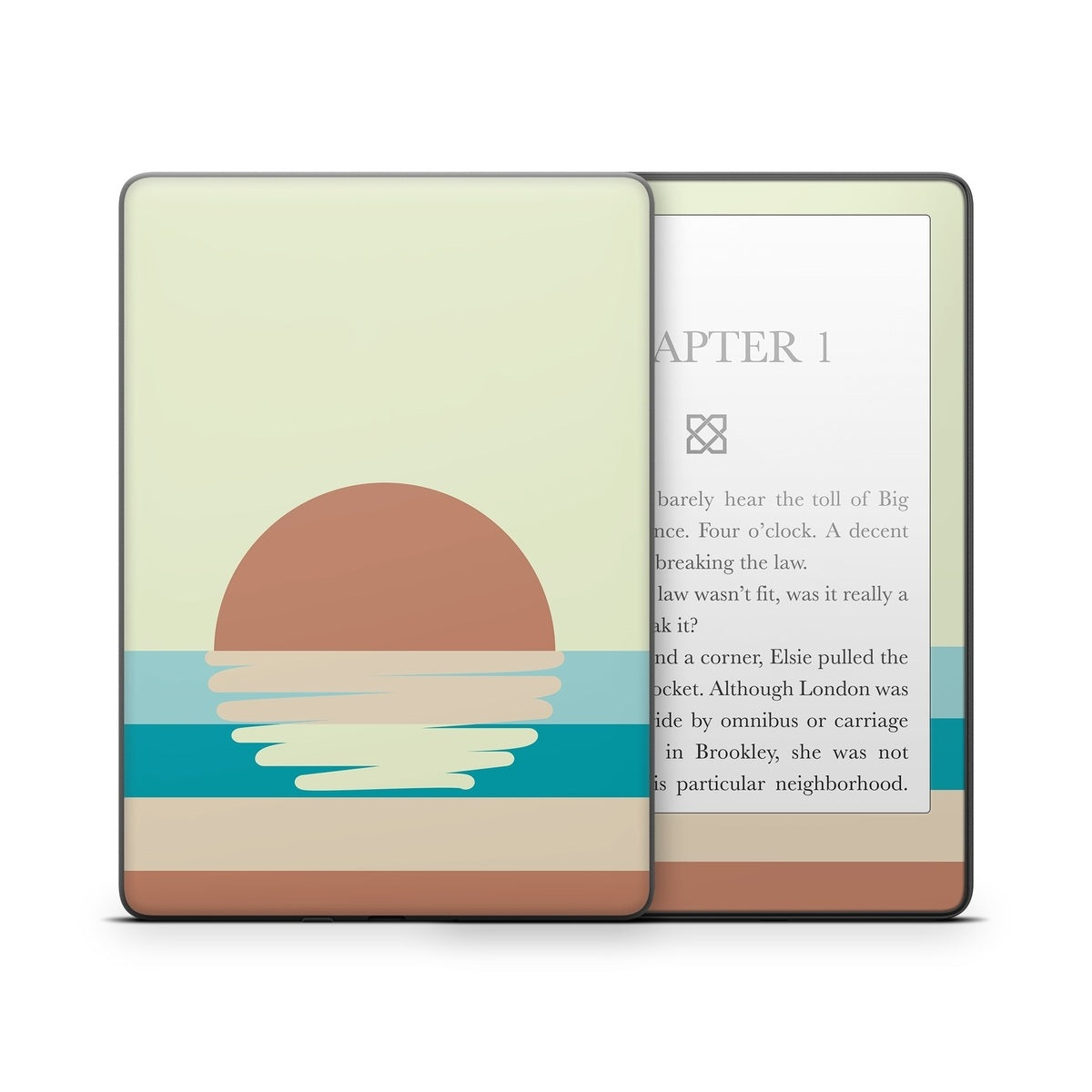 Ocean Sunset - Amazon Kindle Skin