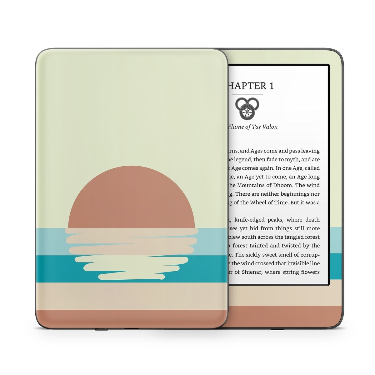 Ocean Sunset - Amazon Kindle Skin