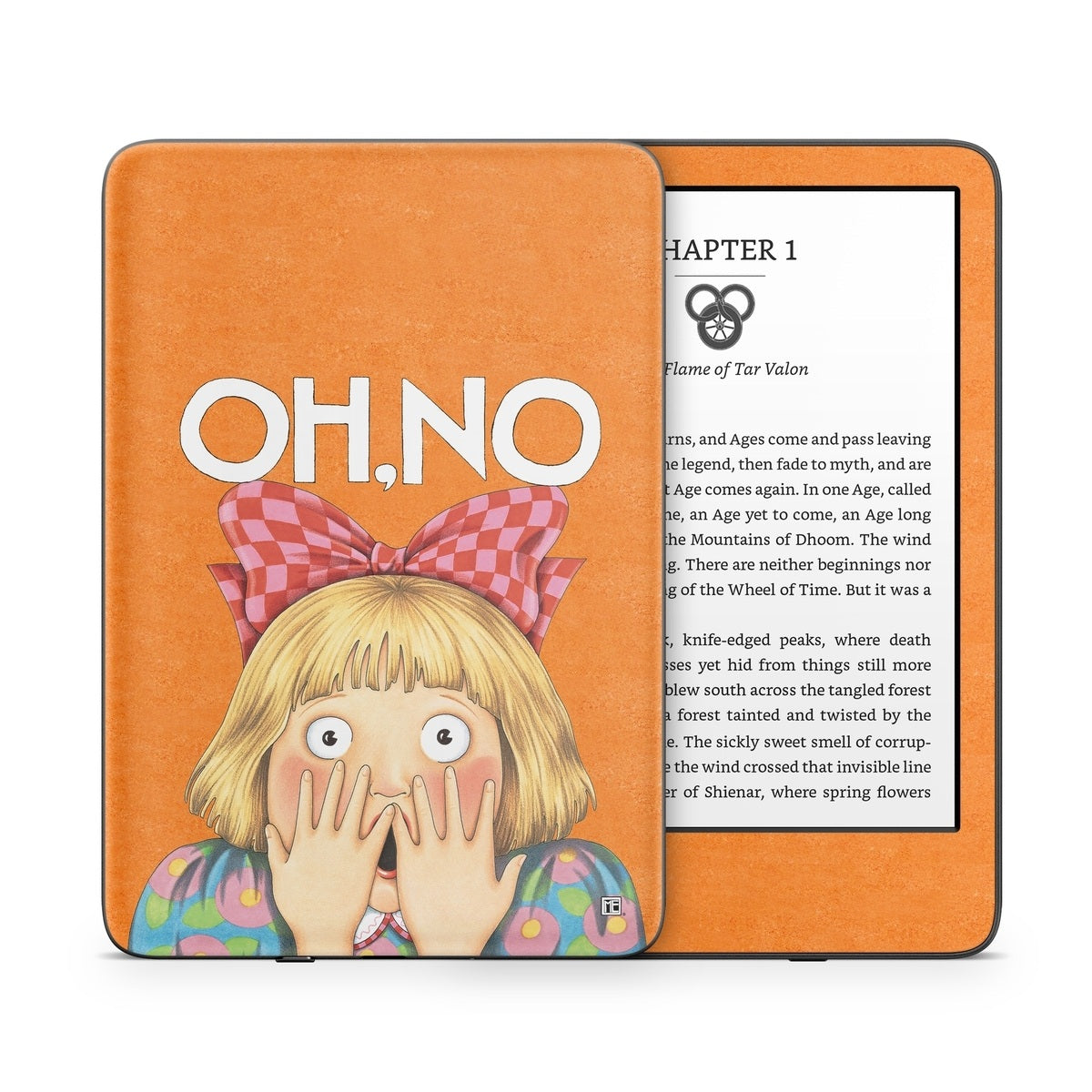 Oh No - Amazon Kindle Skin