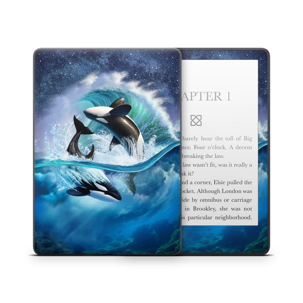 Orca Wave - Amazon Kindle Skin