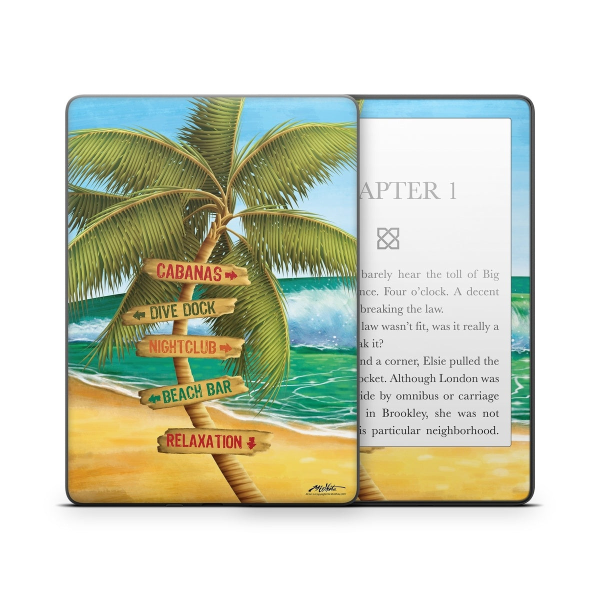 Palm Signs - Amazon Kindle Skin