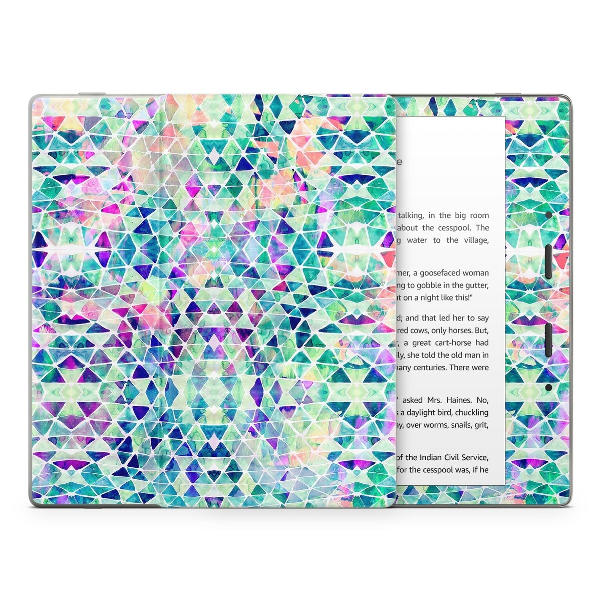 Pastel Triangle - Amazon Kindle Skin