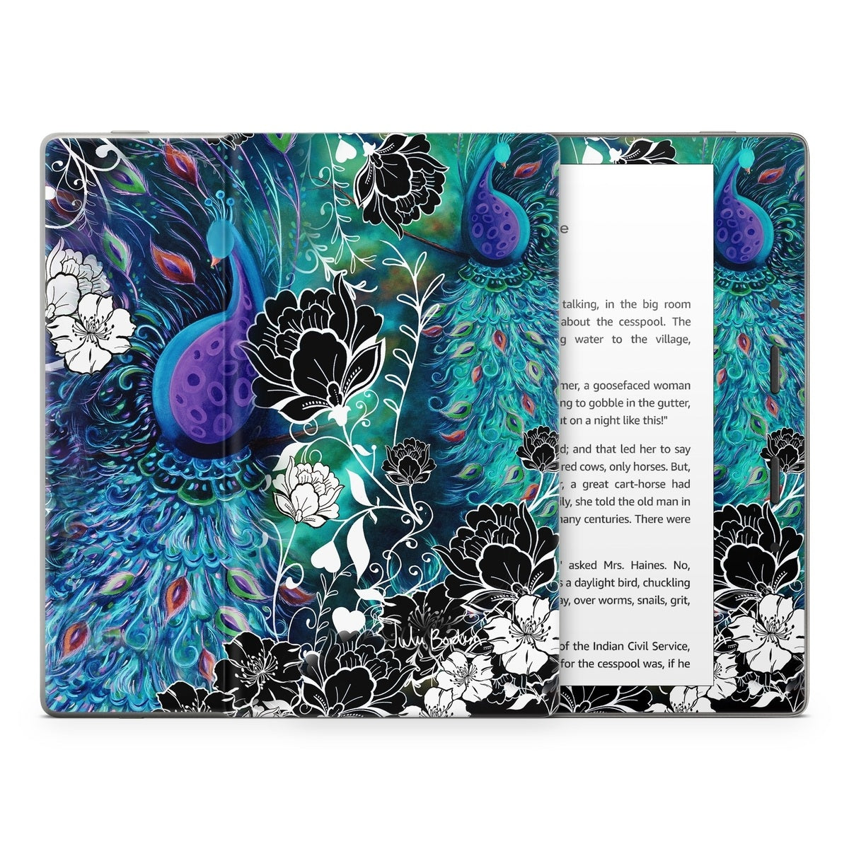 Peacock Garden - Amazon Kindle Skin