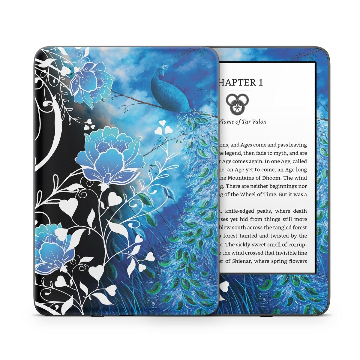 Peacock Sky - Amazon Kindle Skin