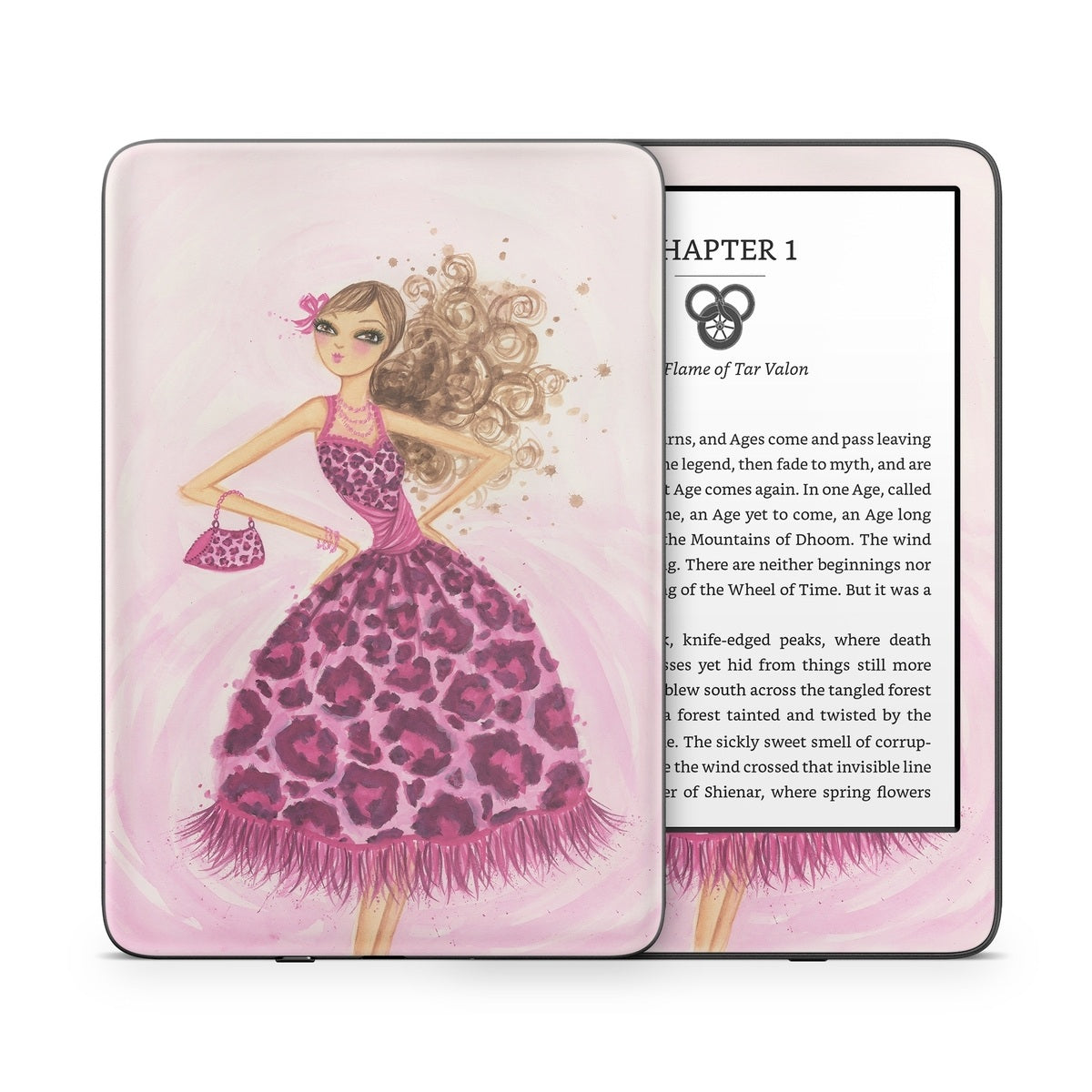 Perfectly Pink - Amazon Kindle Skin