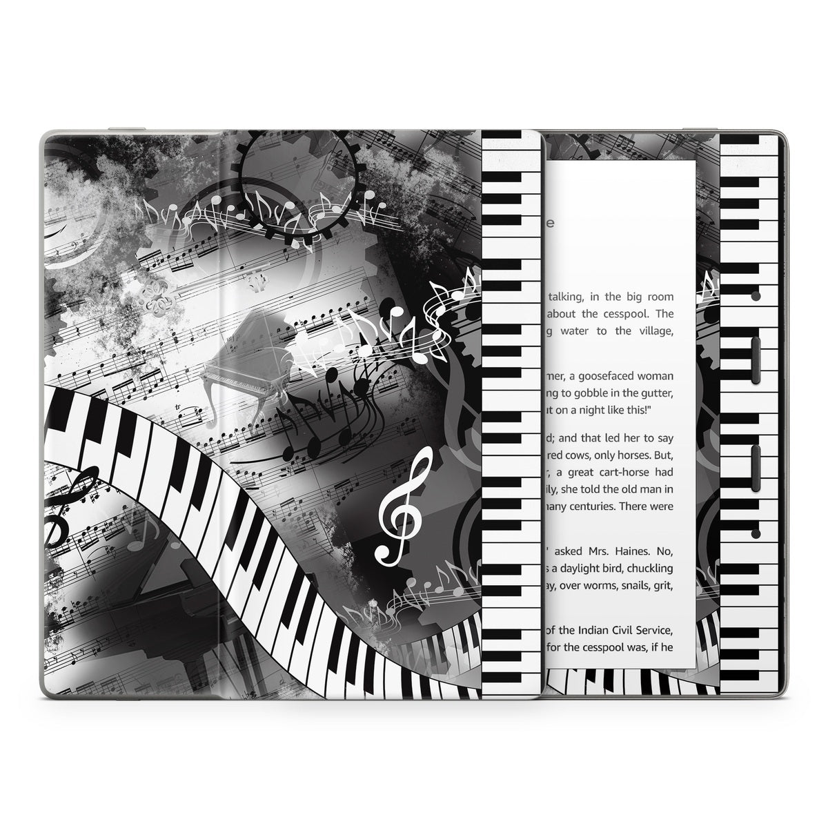 Piano Pizazz - Amazon Kindle Skin