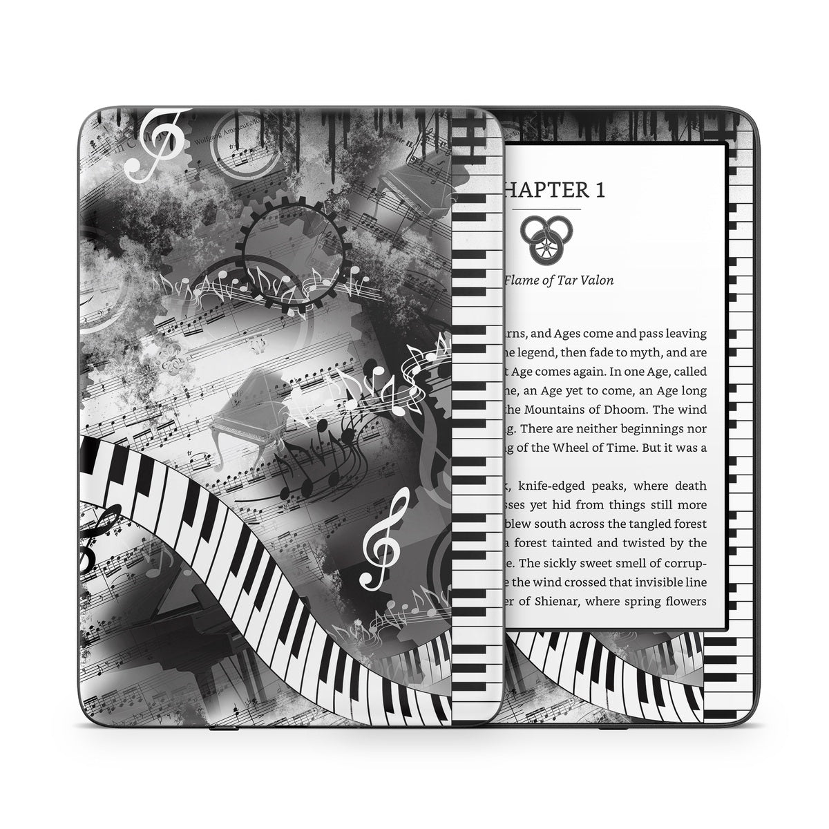 Piano Pizazz - Amazon Kindle Skin