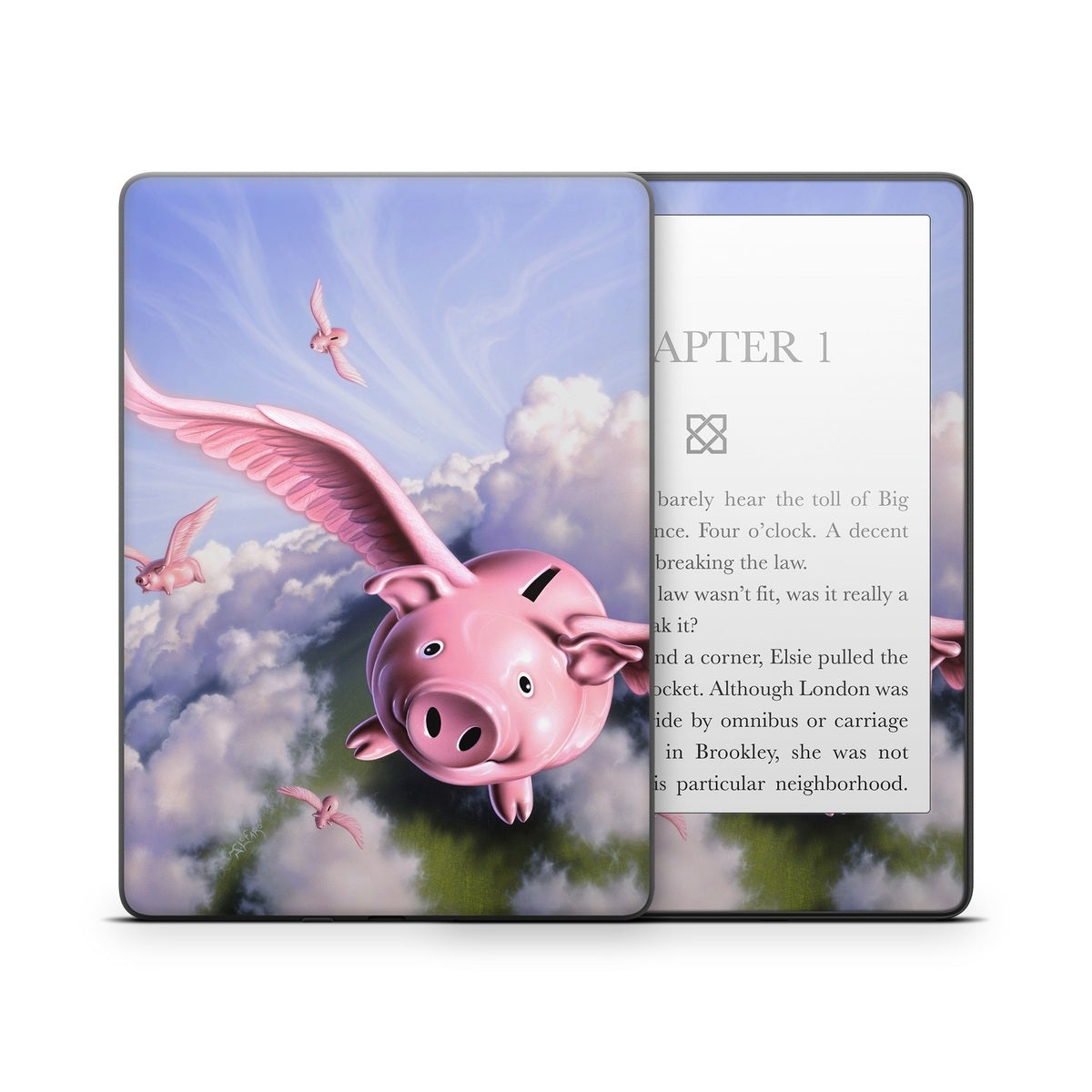 Piggies - Amazon Kindle Skin