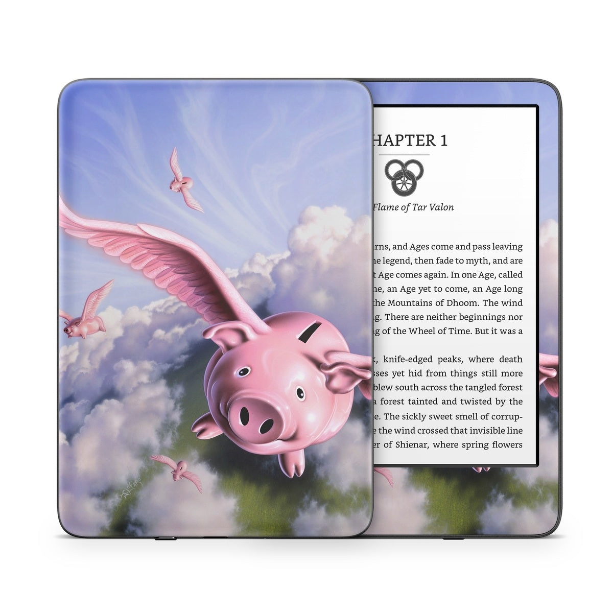 Piggies - Amazon Kindle Skin