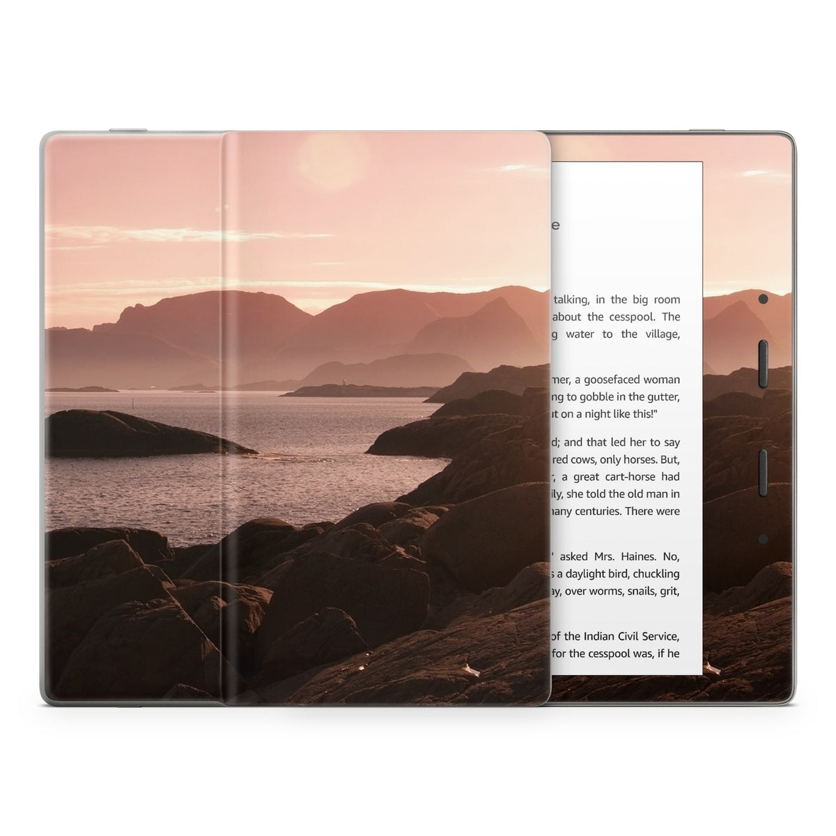 Pink Sea - Amazon Kindle Skin