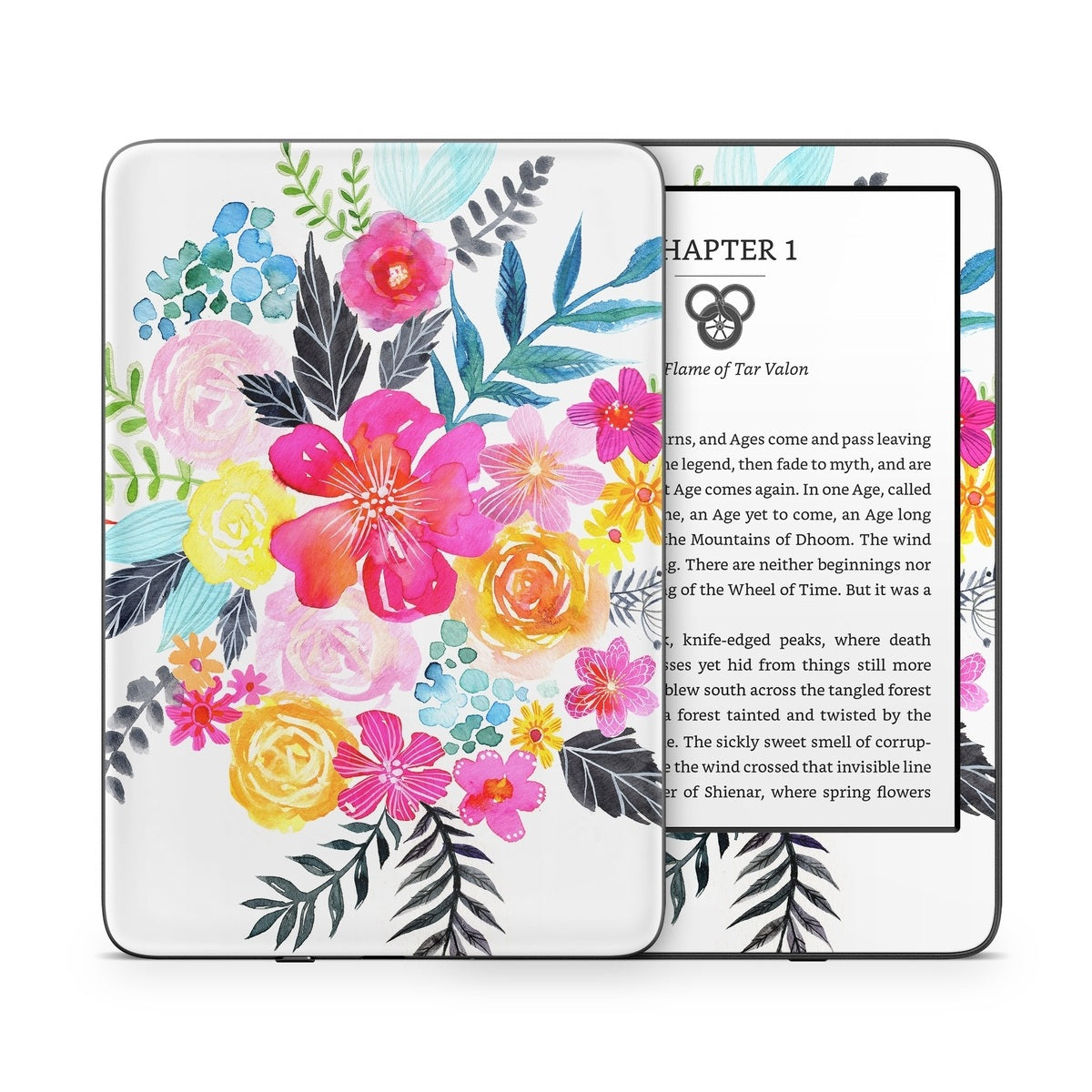 Pink Bouquet - Amazon Kindle Skin