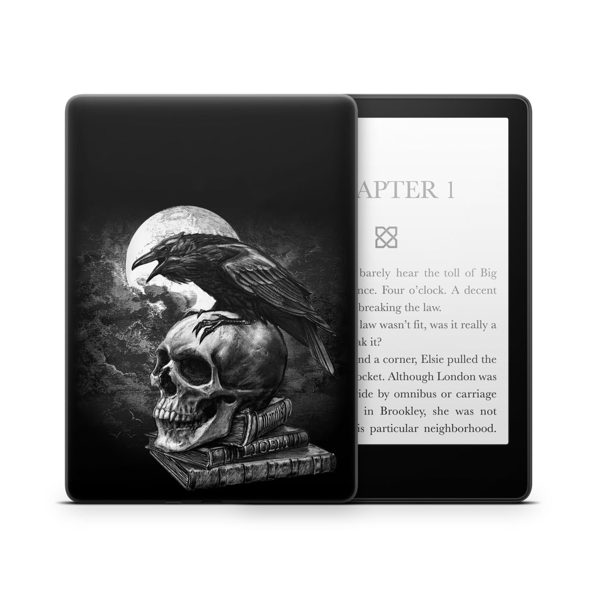 Poe's Raven - Amazon Kindle Skin