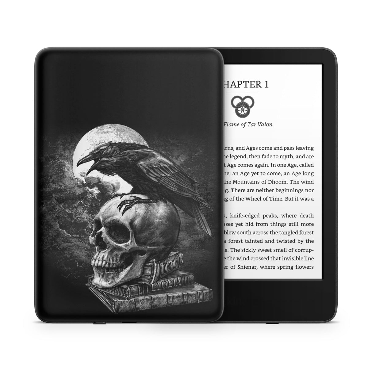 Poe's Raven - Amazon Kindle Skin