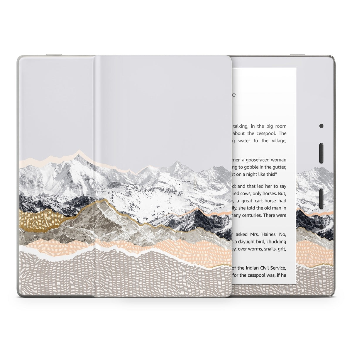 Pastel Mountains - Amazon Kindle Skin