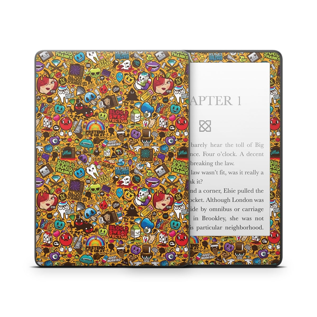 Psychedelic - Amazon Kindle Skin