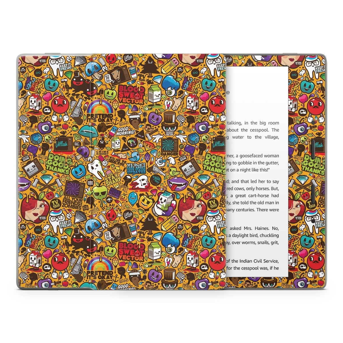 Psychedelic - Amazon Kindle Skin