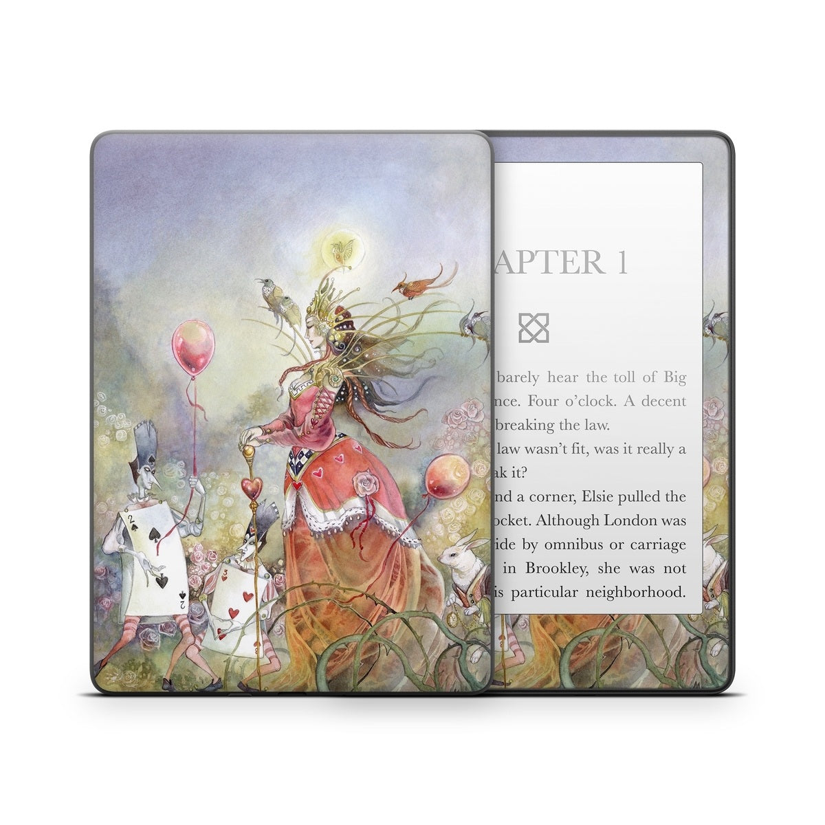 Queen of Hearts - Amazon Kindle Skin