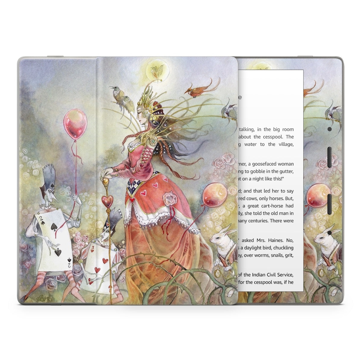 Queen of Hearts - Amazon Kindle Skin