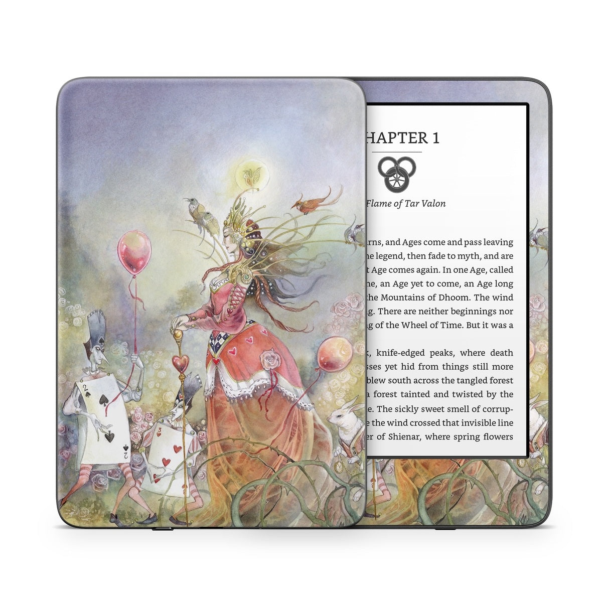 Queen of Hearts - Amazon Kindle Skin