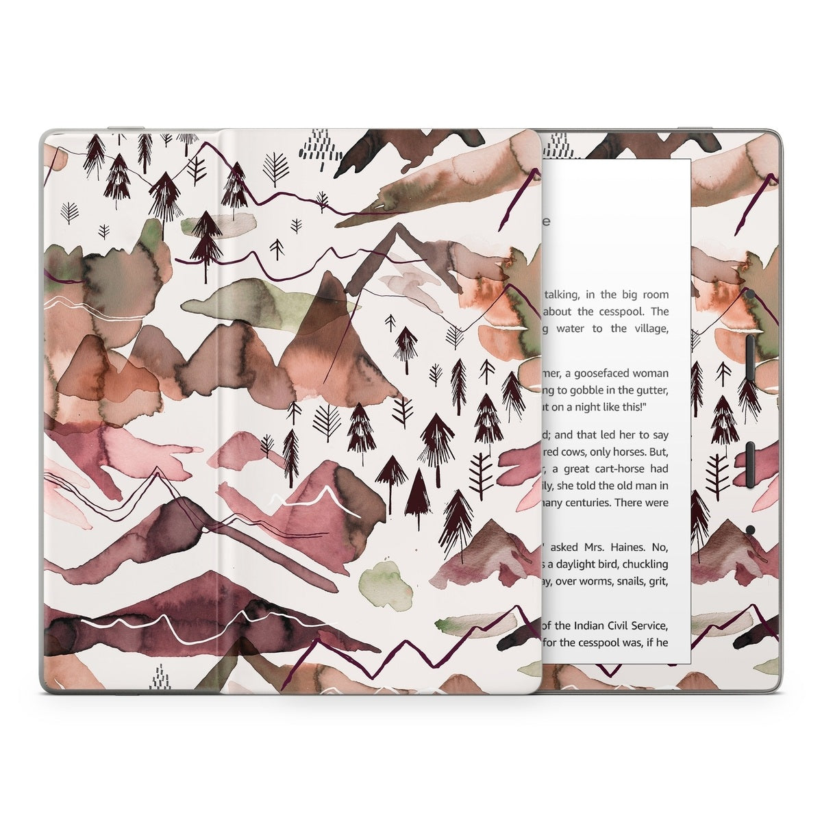 Red Mountains - Amazon Kindle Skin