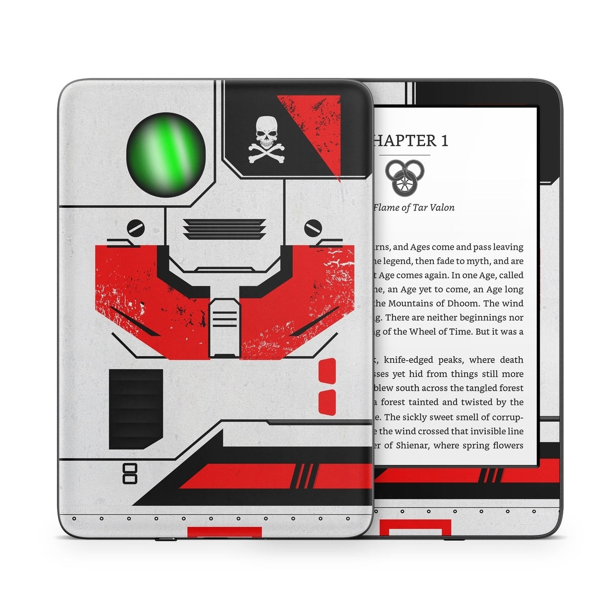 Red Valkyrie - Amazon Kindle Skin