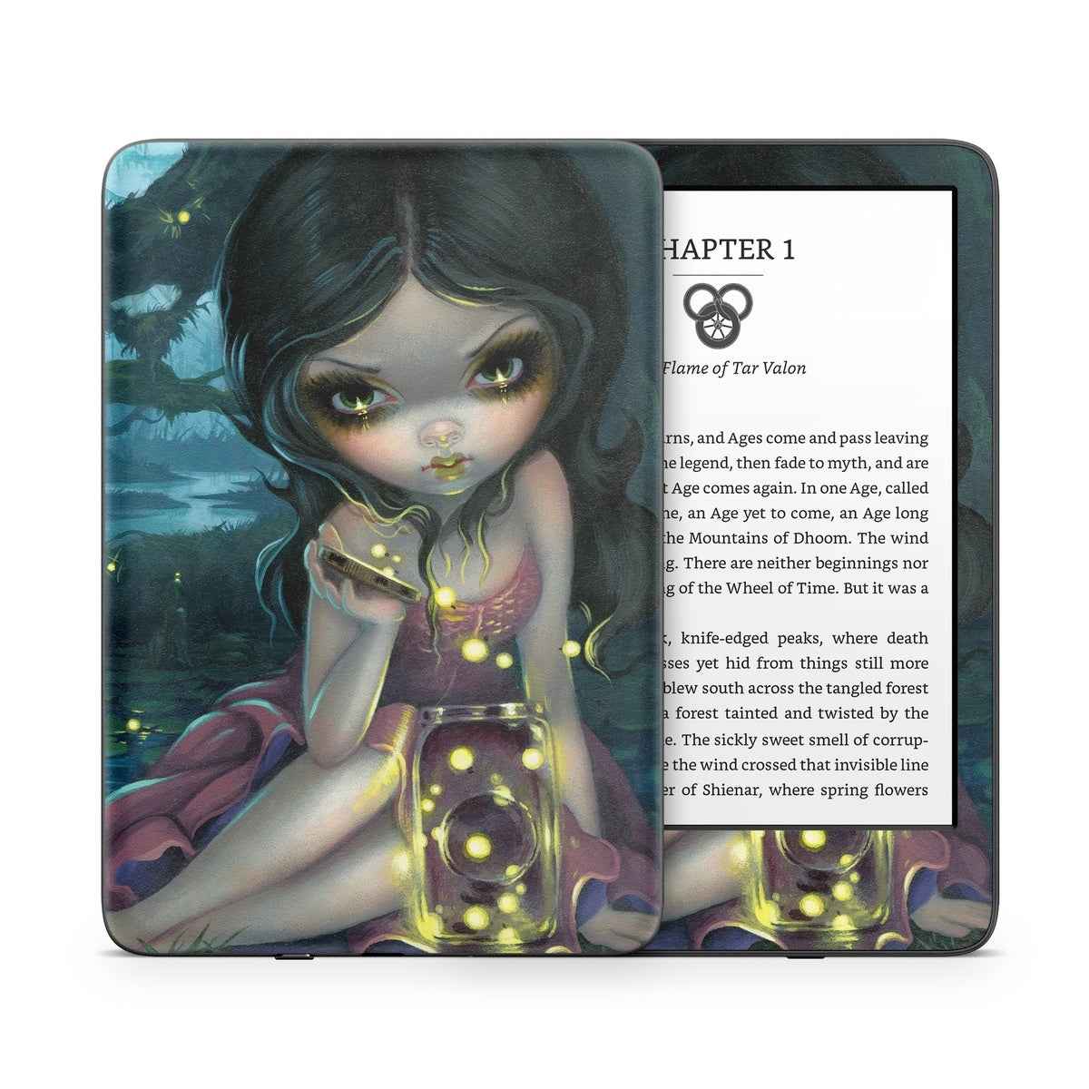 Releasing Fireflies - Amazon Kindle Skin