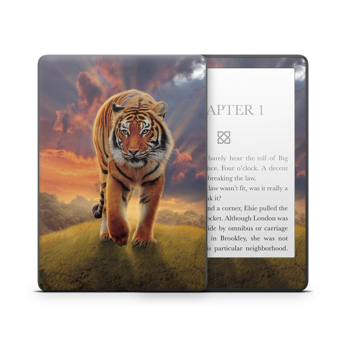 Rising Tiger - Amazon Kindle Skin