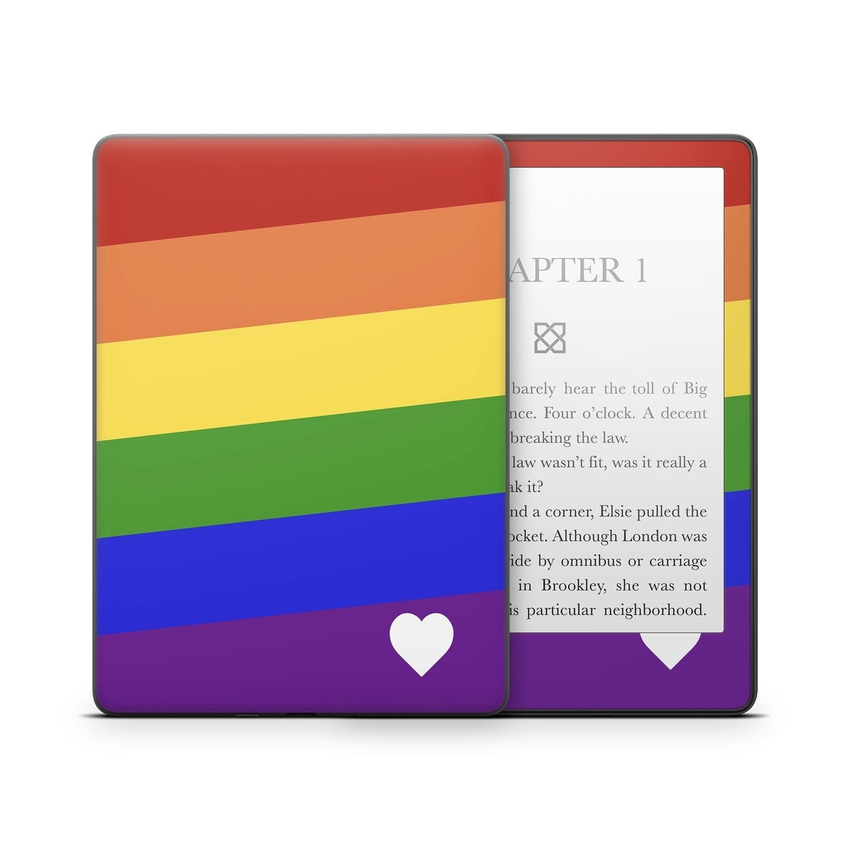 Rainbow Stripe - Amazon Kindle Skin