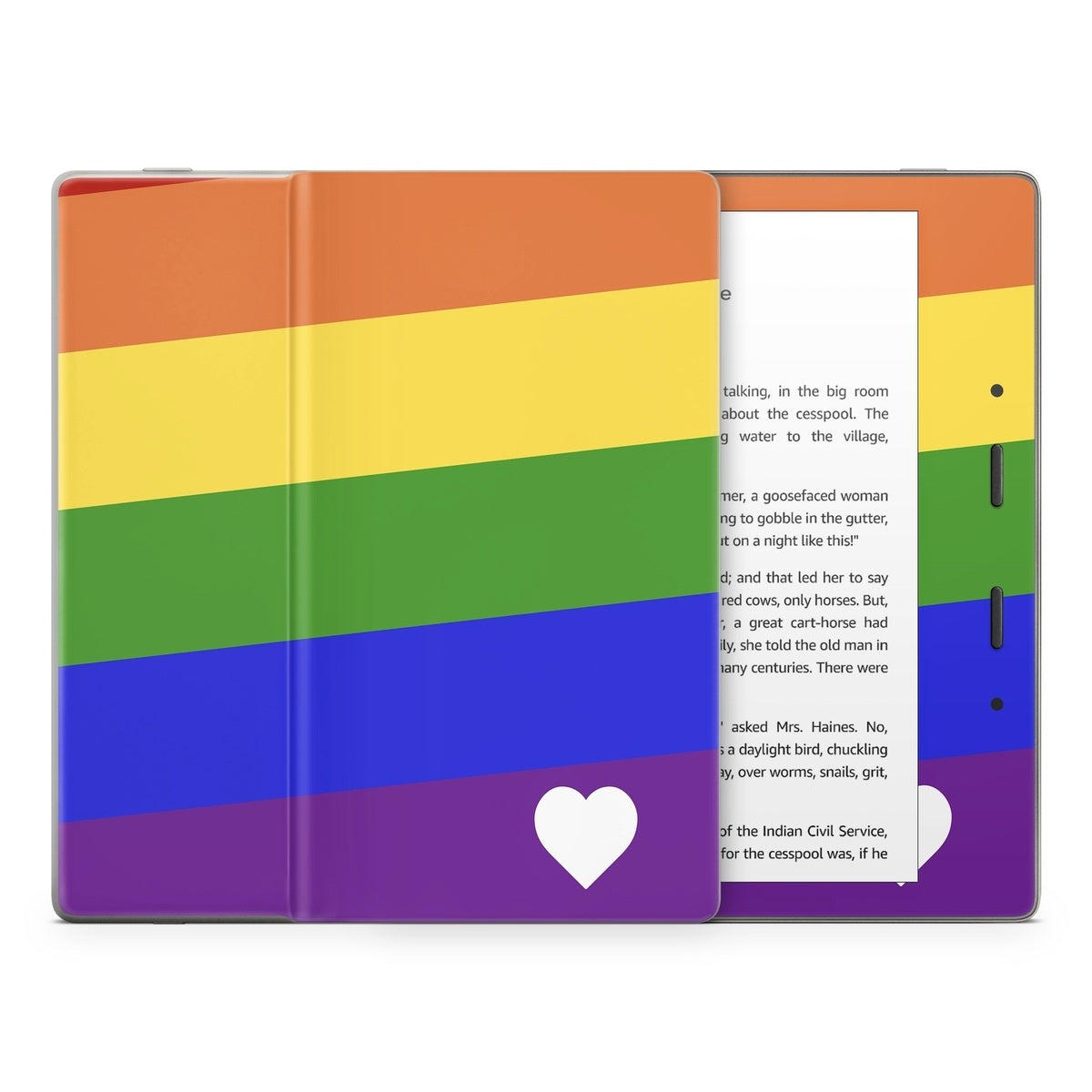 Rainbow Stripe - Amazon Kindle Skin