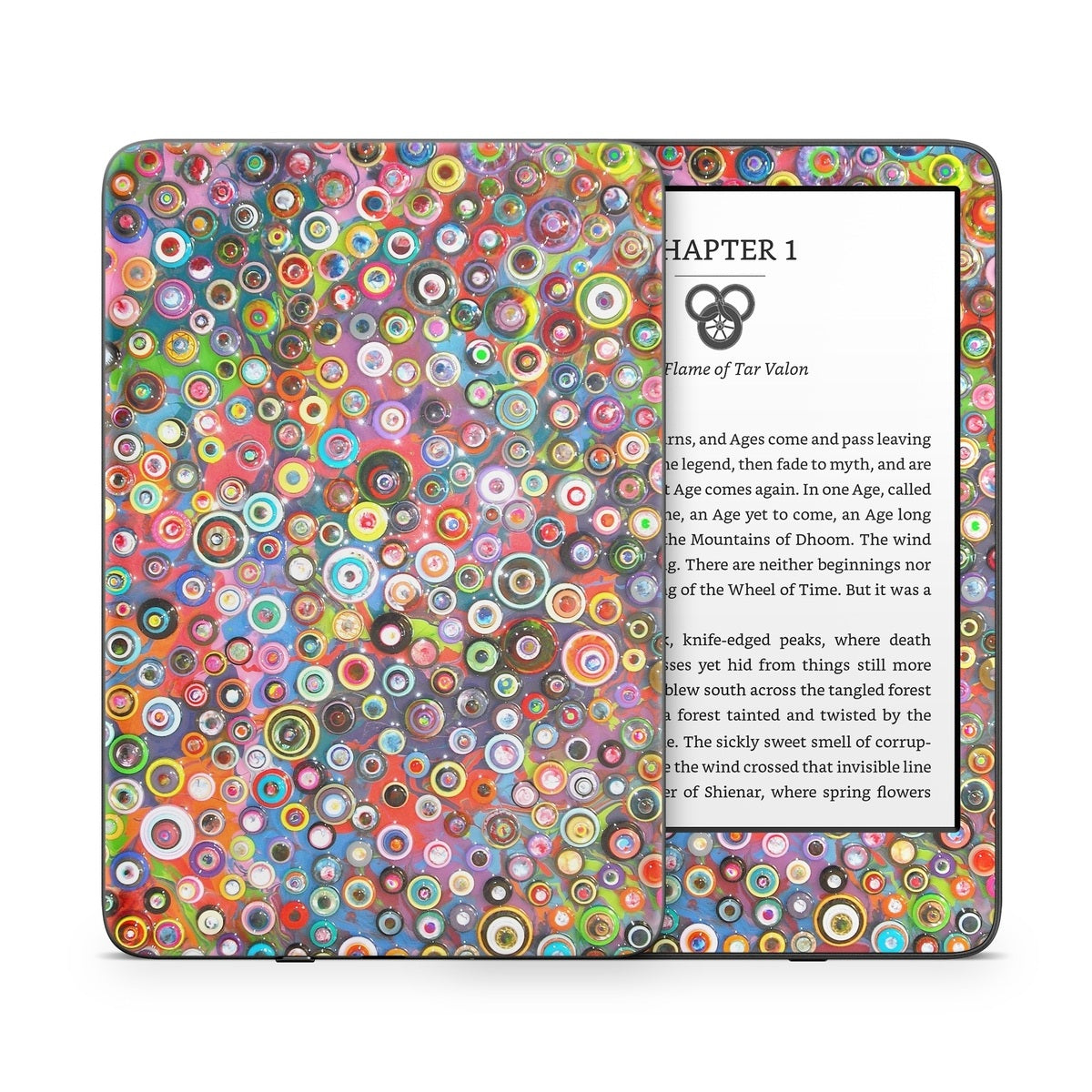 Round and Round - Amazon Kindle Skin