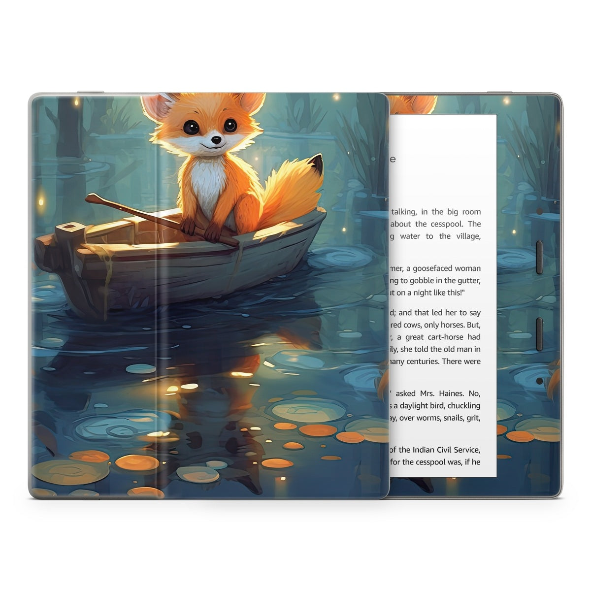 Rowan D Fox - Amazon Kindle Skin