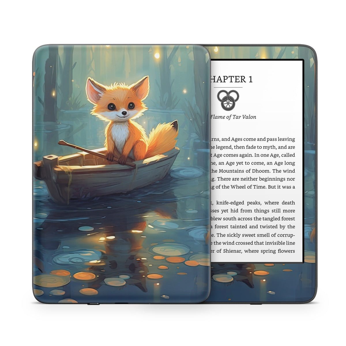 Rowan D Fox - Amazon Kindle Skin