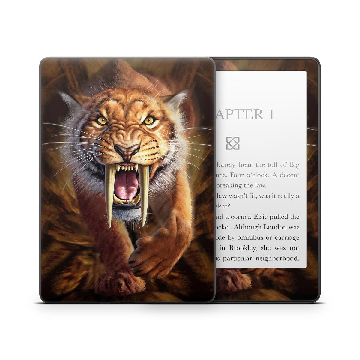 Sabertooth - Amazon Kindle Skin