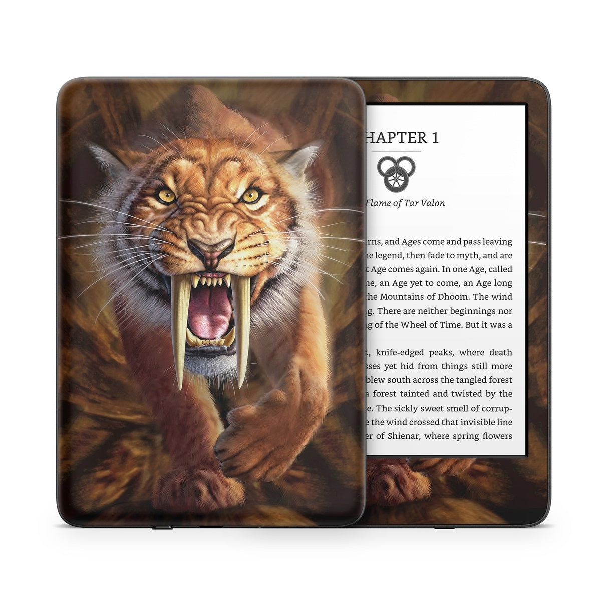 Sabertooth - Amazon Kindle Skin