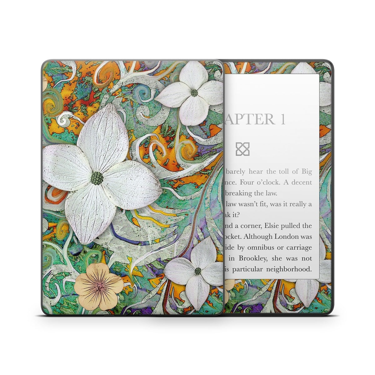 Sangria Flora - Amazon Kindle Skin